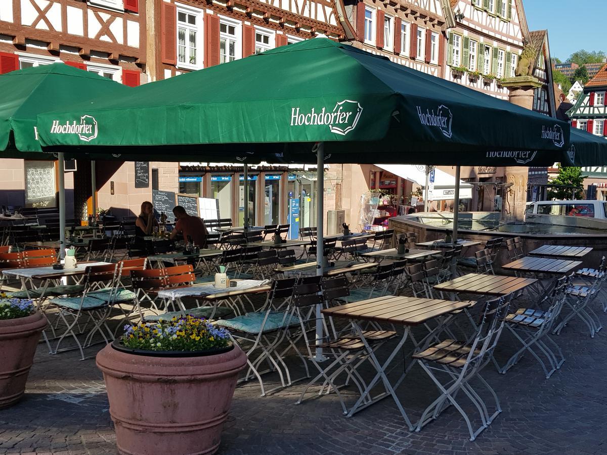 Hotel-Restaurant Ratsstube Calw Dış mekan fotoğraf