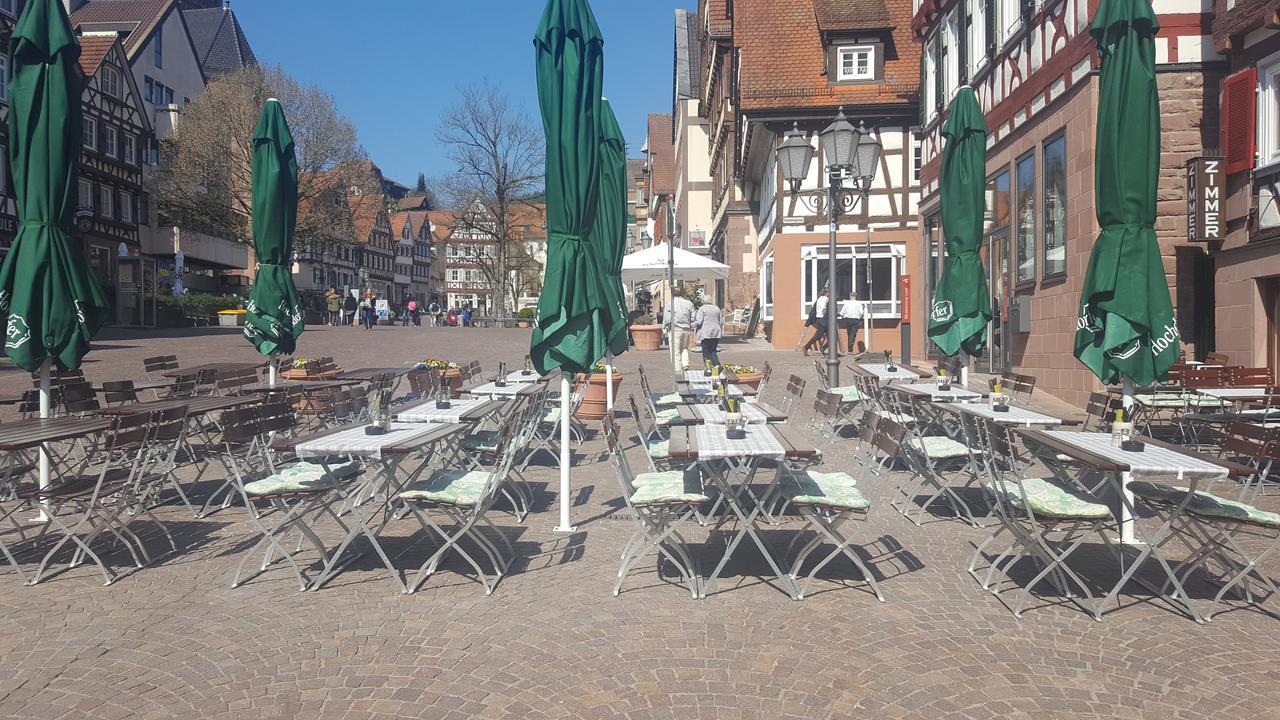 Hotel-Restaurant Ratsstube Calw Dış mekan fotoğraf