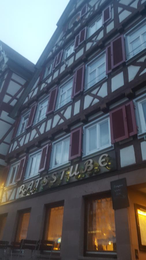 Hotel-Restaurant Ratsstube Calw Dış mekan fotoğraf