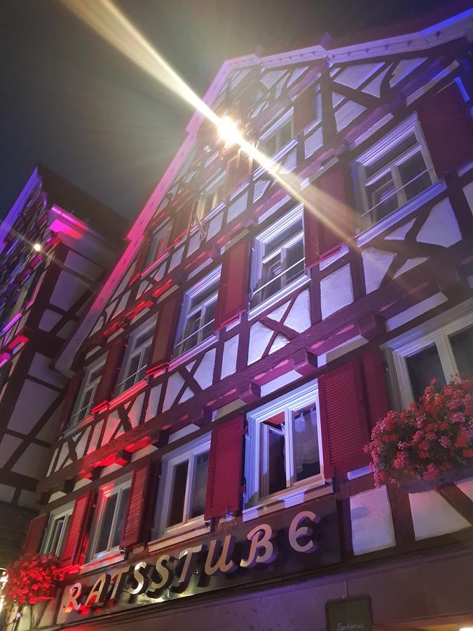 Hotel-Restaurant Ratsstube Calw Dış mekan fotoğraf
